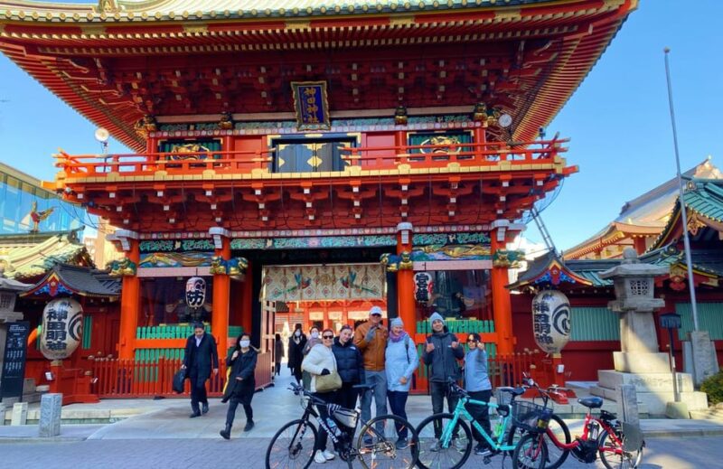 Tokyo: 3-Hour Bike/E-Bike Tour of the Citys Historic Sites - Exploring Zojo-ji Temple