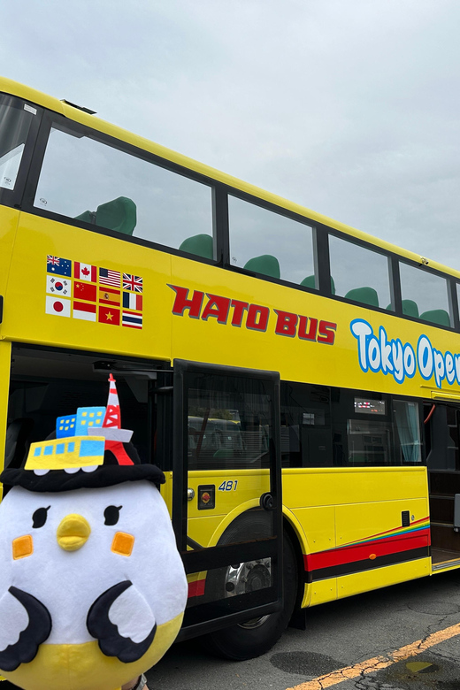 Tokyo: 60MIN Panoramic Open Top Bus Tour With Audio Guide - Audio Guide Languages