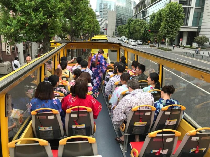 Tokyo: 60MIN Panoramic Open Top Bus Tour With Audio Guide - Major Attractions Visited