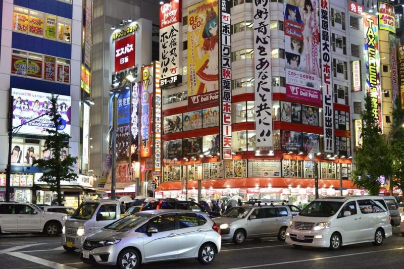 Tokyo: Akihabara, Shibuya, Karaoke & City Lights Night Tour - Key Points