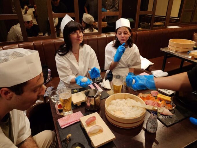 Tokyo Akihabara: Sushi Making Class With Sake Tasting - Highlights of the Class