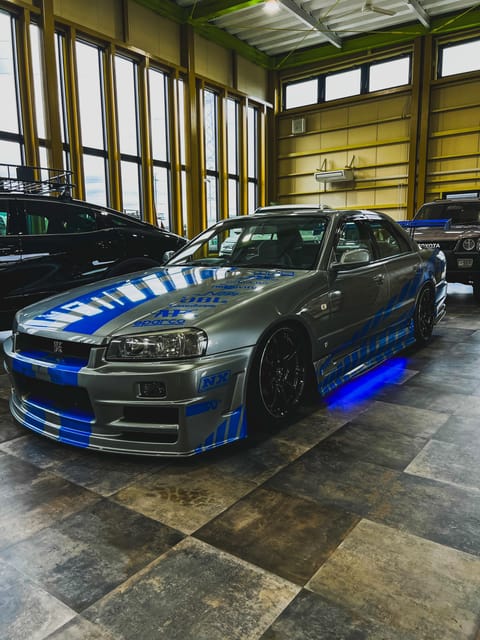 Tokyo and Daikoku by Night in a Fast and Furious Skyline 34 - Pickup and Drop-off
