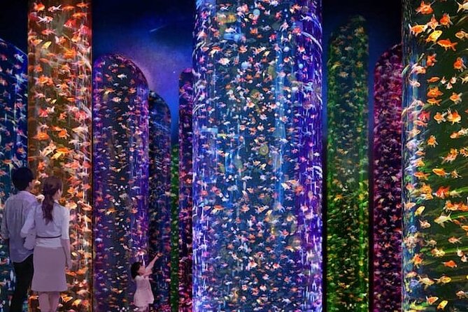 Tokyo Art Aquarium Museum E-Ticket With Optional Tokyo Metro Pass - Location and Accessibility
