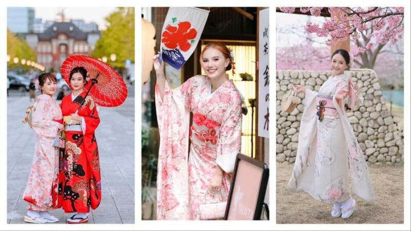 Tokyo: Asakusa Kimono Rental with Hairstyling and Makeup - Key Points