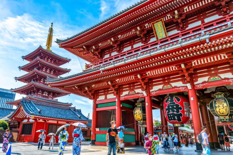 Tokyo : Asakusa Sensoji Temple 1 Hour Guided Tour - Exploring the Vibrant Asakusa Area
