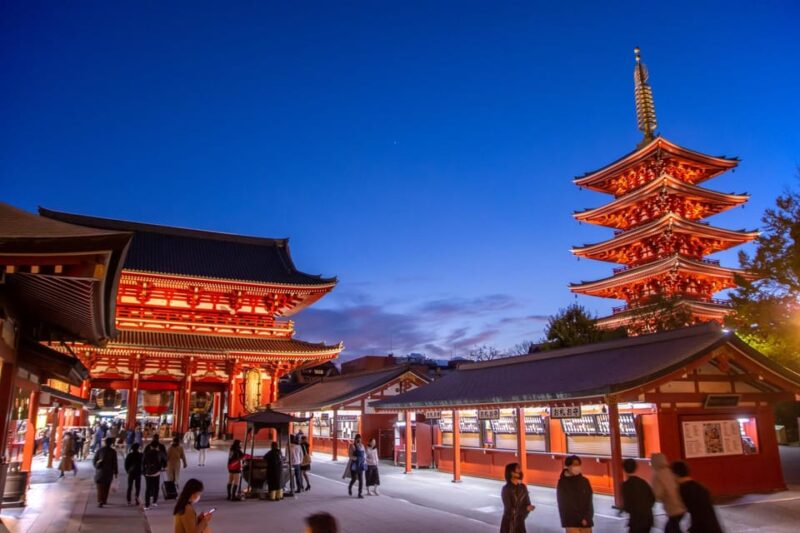 Tokyo: Asakusa Walking Tour With Sensoji Temple Visit - Senso-ji Temple Visit