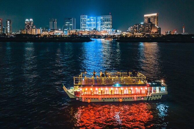 Tokyo Bay Cruise Yakatabune With Dinner Japan Show & Free Drinks - Dining and Refreshment Options