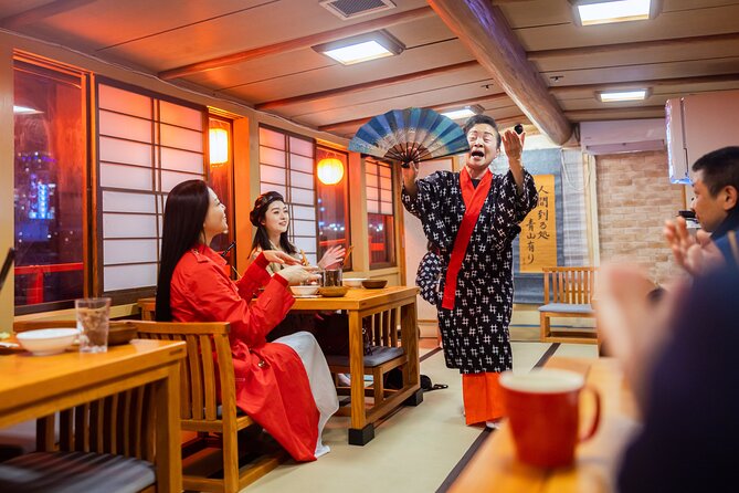 Tokyo Bay Cruise Yakatabune With Dinner Japan Show & Free Drinks - Cruise Duration and Schedule