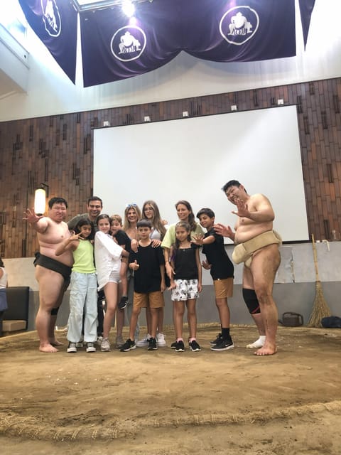 Tokyo: Challenge Sumo Wrestlers and Enjoy Meal - Exploring Japanese Cultural Connections