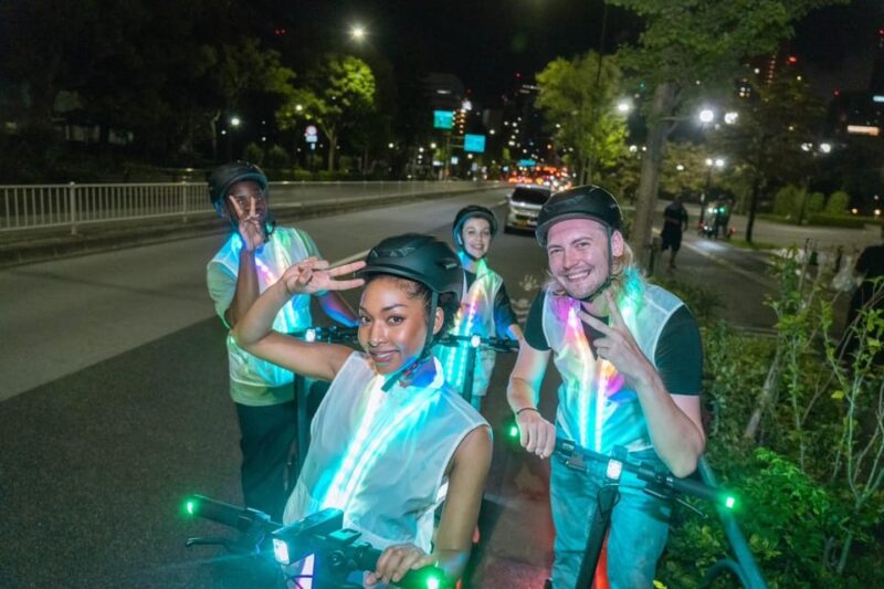 Tokyo E-Scooter Night Tour With Tokyo Tower Admission - Restrictions