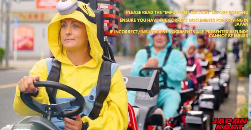 Tokyo: East Tokyo 2-hour Go Kart Ride - Required Documents