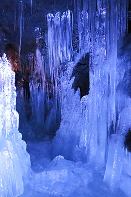 Tokyo: Fuji Wind & Ice Cave, Ninja Village & Hot Spring Tour - Key Points