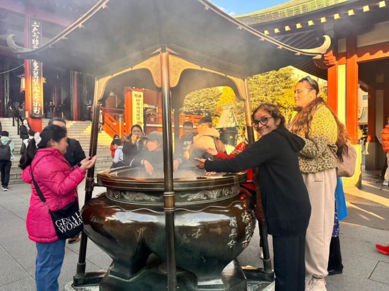 Tokyo Full Day Tour With Guide and Foods Included - Senso-ji Temple Exploration