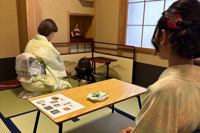 Tokyo : Genuine Tea Ceremony, Kimono Dressing, and Photography - Kimono Upcycling Umbrella