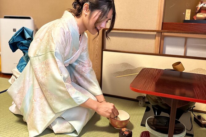 Tokyo : Genuine Tea Ceremony, Kimono Dressing, and Photography - General Experience Information