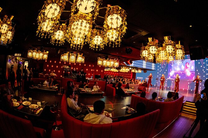 Tokyo Grand Hammer Shimbashi 3F Entertainment Show G Seat - Dinner Menu