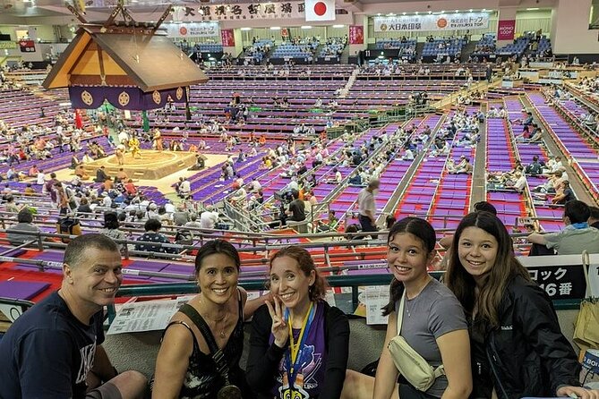 Tokyo Grand Sumo Tournament  With a Sumo Expert Guide - Reserved 2nd Floor Chair Seats