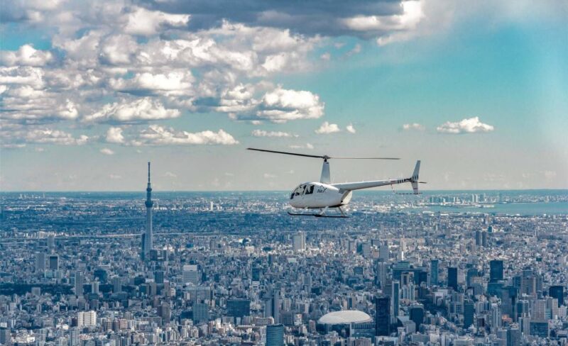 Tokyo: Guided Helicopter Ride With Mount Fuji Option - Sightseeing the Metropolitan Area