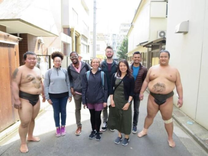 Tokyo: Guided Sumo Stable Visit for Morning Practice - Morning Training Session