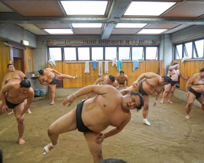 Tokyo: Guided Sumo Stable Visit for Morning Practice - Witnessing Sumo Athletes