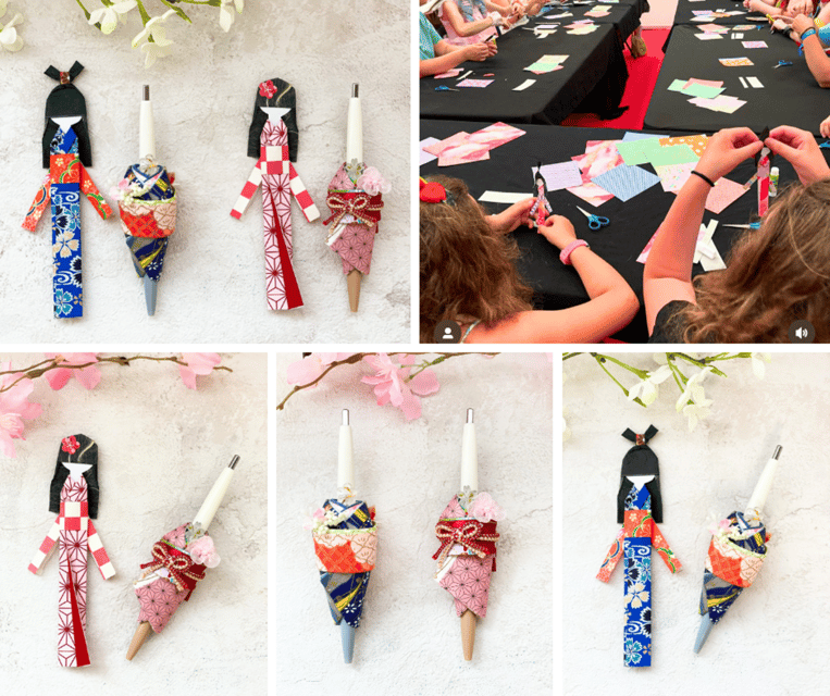 Tokyo: Handmade Japanese Paper Kimono Doll Making Experience - Materials and Instructor