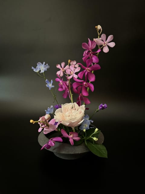 Tokyo: Ikebana Workshop at Ginza - Finished Masterpiece