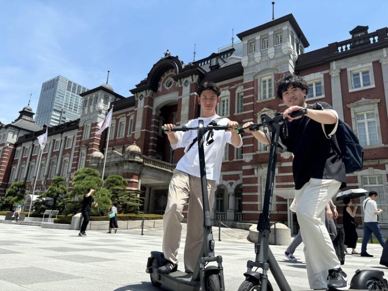 Tokyo: Imperial Palace and City Sights E-Scooter Tour - Itinerary Highlights