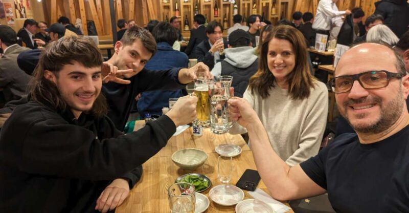Tokyo Japanese Food Hopping Tour in Ueno Ameyoko at Night - Sampling Japanese Street Food