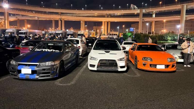 Tokyo JDM Night Drive: Daikoku Meets and Hidden Car Culture - Who Would Love This Tour?
