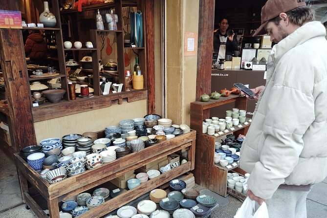 Tokyo Kappabashi Tour Discover Unique Japanese Souvenirs - Taking in the Vibrant Atmosphere of Kappabashi