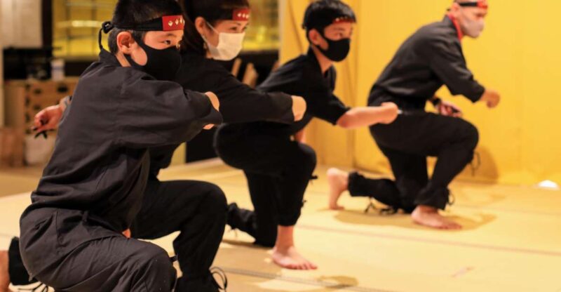 Tokyo: Kid-Friendly Ninja Class at the Samurai Ninja Museum - Dressing in the Ninja Outfit
