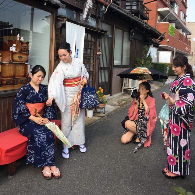 Tokyo: Kimono Dressing, Walking, and Photography Session - Dress in Authentic Attire