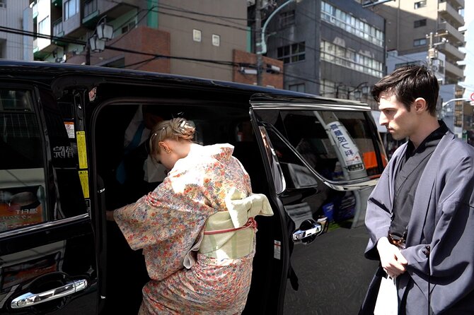 Tokyo Kimono Tour With a Professional Guide and Private Vehicle - Inclusions