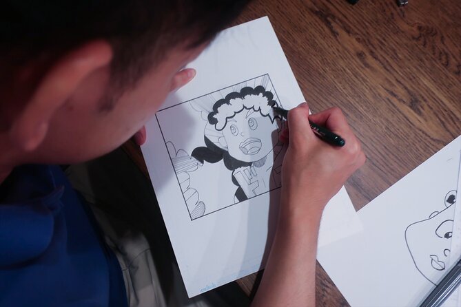 Tokyo Manga Drawing Experience Guided by Active Pro Manga Artist - Guided by Active Pro Manga Artist