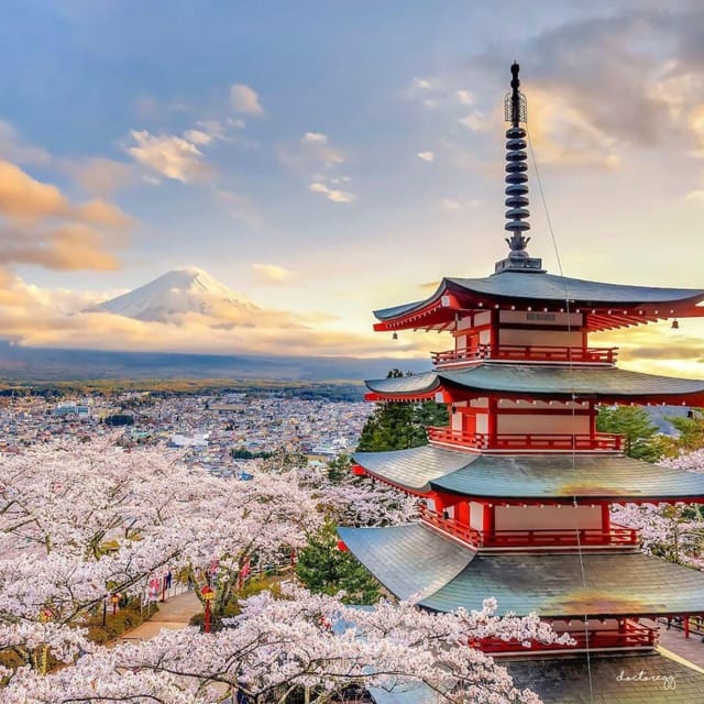Tokyo: Mount Fuji & 5 Lakes Private Day Tour In Luxury Prado - Taking in Oshino Hakkai