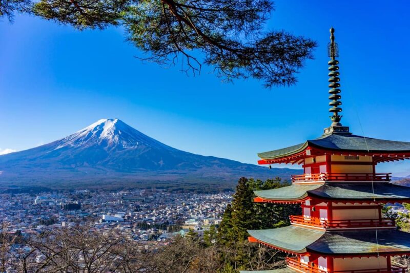 Tokyo: Mount Fuji, Arakurayama Sengen Park, Oshino Hakkai Tour - Itinerary and Duration