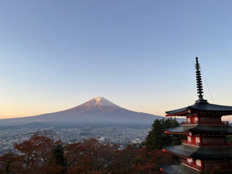 Tokyo: Mt Fuji Area Guided Tour With Traditional Lunch - Oishi Park