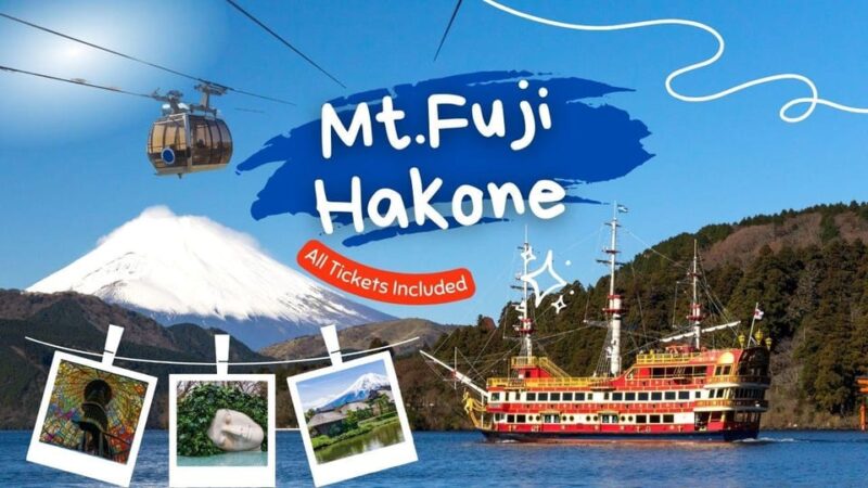 Tokyo: Mt.Fuji, Hakone & Open-Air Musuem or Oshino Hakkai - Itinerary and Highlights