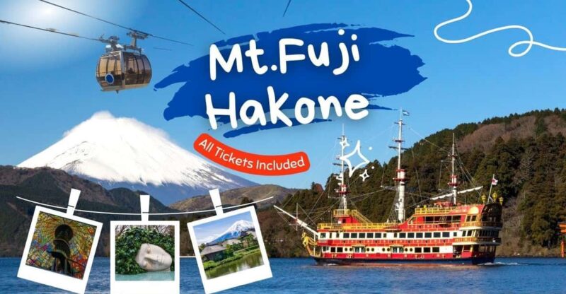 Tokyo: Mt.Fuji, Hakone & Open-Air Musuem or Oshino Hakkai - Included Features