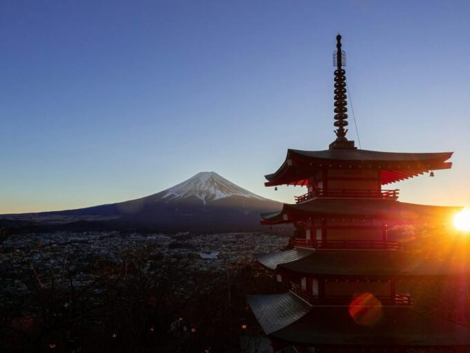 Tokyo: Mt.Fuji Private Tour With Pick & Drop Service - Chureito Pagoda: Photo Spot