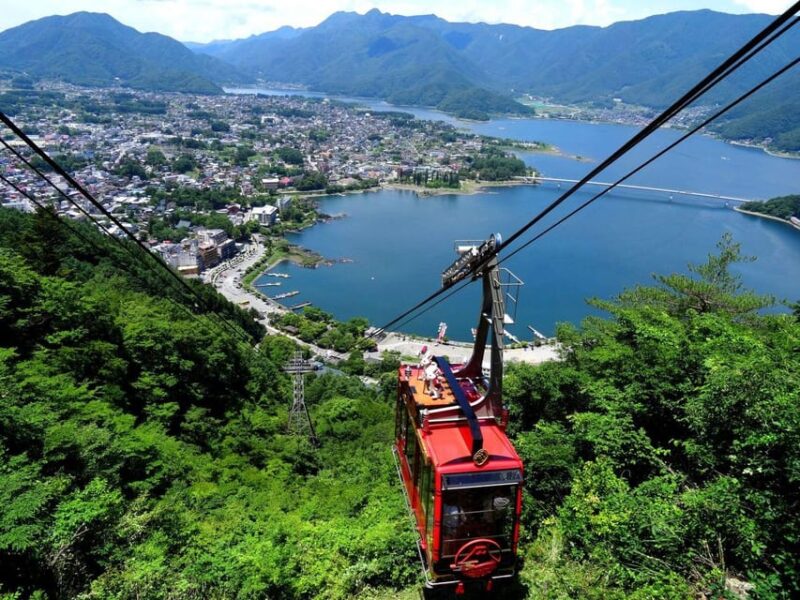 Tokyo: Mt Fuji Trip With Kawaguchiko Ropeway and Matcha Tea - Lake Kawaguchi Experience