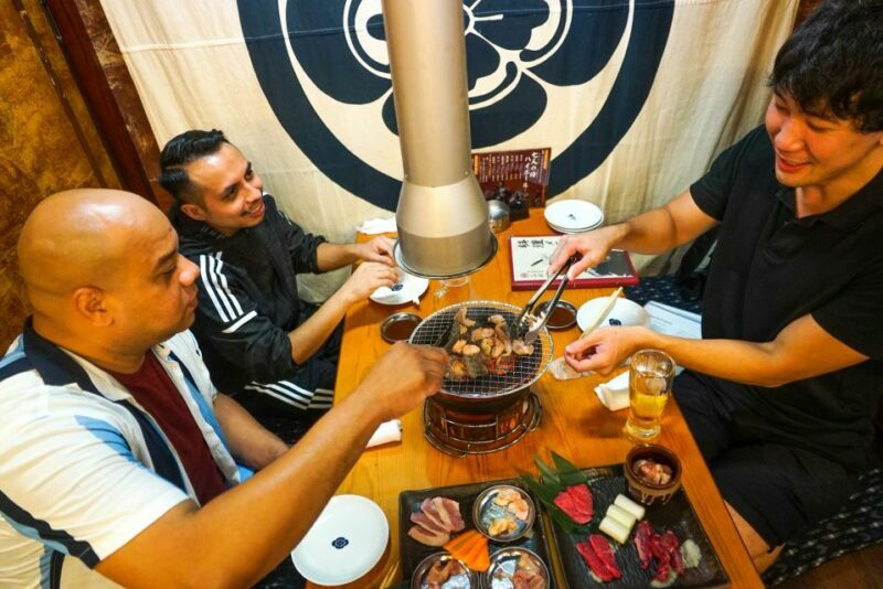 Tokyo: Night Foodie Tour in Shinjuku - sushi, wagyu beef - Key Points