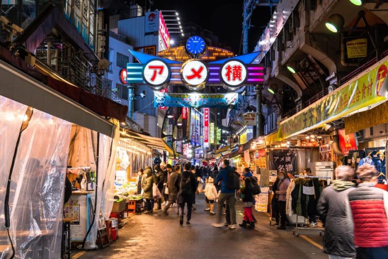 Tokyo: Night Tour! Lets Eat up in Uenos Ameyoko Market - Local Insights