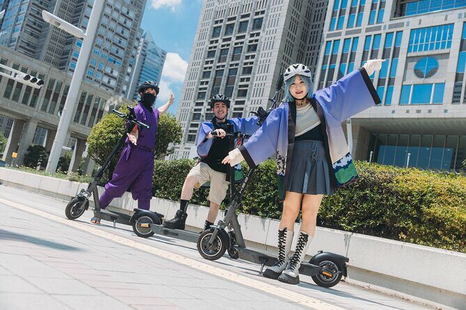 Tokyo Ninja E Scooter Tour with Local Guide NINJA GO RIDE - Key Points