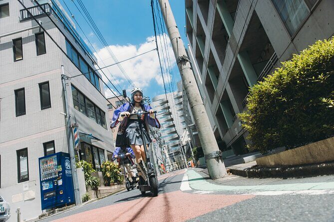 Tokyo Ninja E Scooter Tour with Local Guide NINJA GO RIDE - The Ride: What to Expect