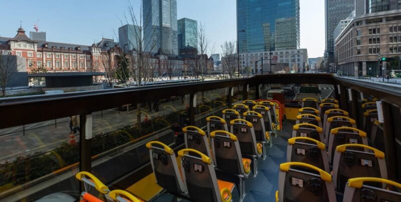 Tokyo: Open Top Sightseeing Bus With Audio Guide - Audio Guide and Languages