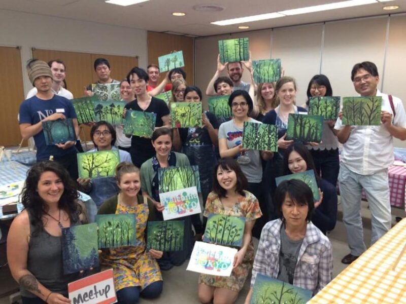Tokyo: Paint and Wine Japan Scenery and Seasons - Frequently Asked Questions