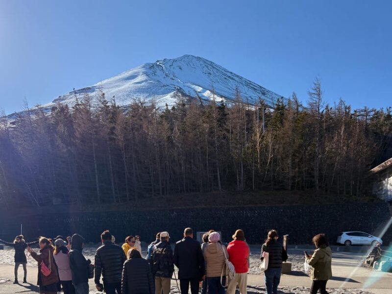 Tokyo: Private Mt. Fuji, Hakone, Lake Cruise & Outlet Tour - Itinerary Highlights