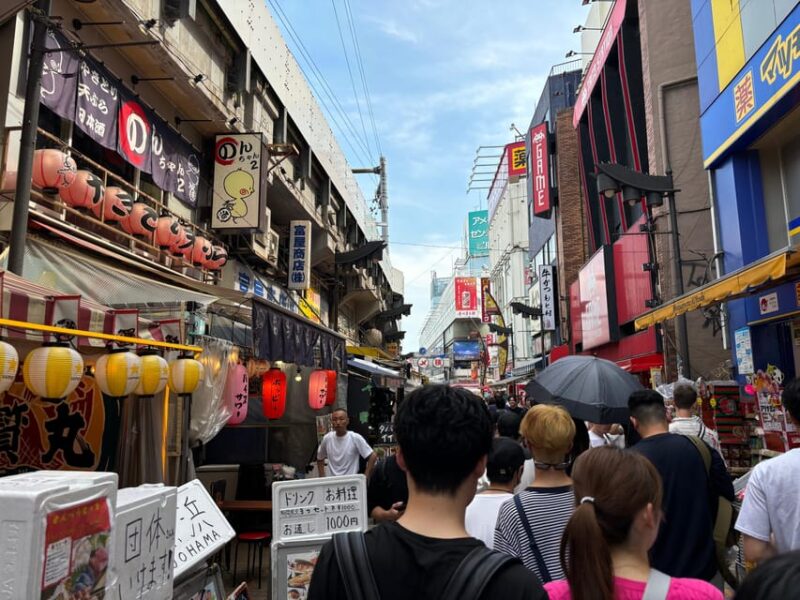 Tokyo: Private Ueno Historical & Local Tour (With Lunch) - Ameyayokocho Immersion
