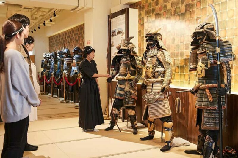 Tokyo: Samurai Ninja Museum Tour - Armor & Sword Experience - Key Points